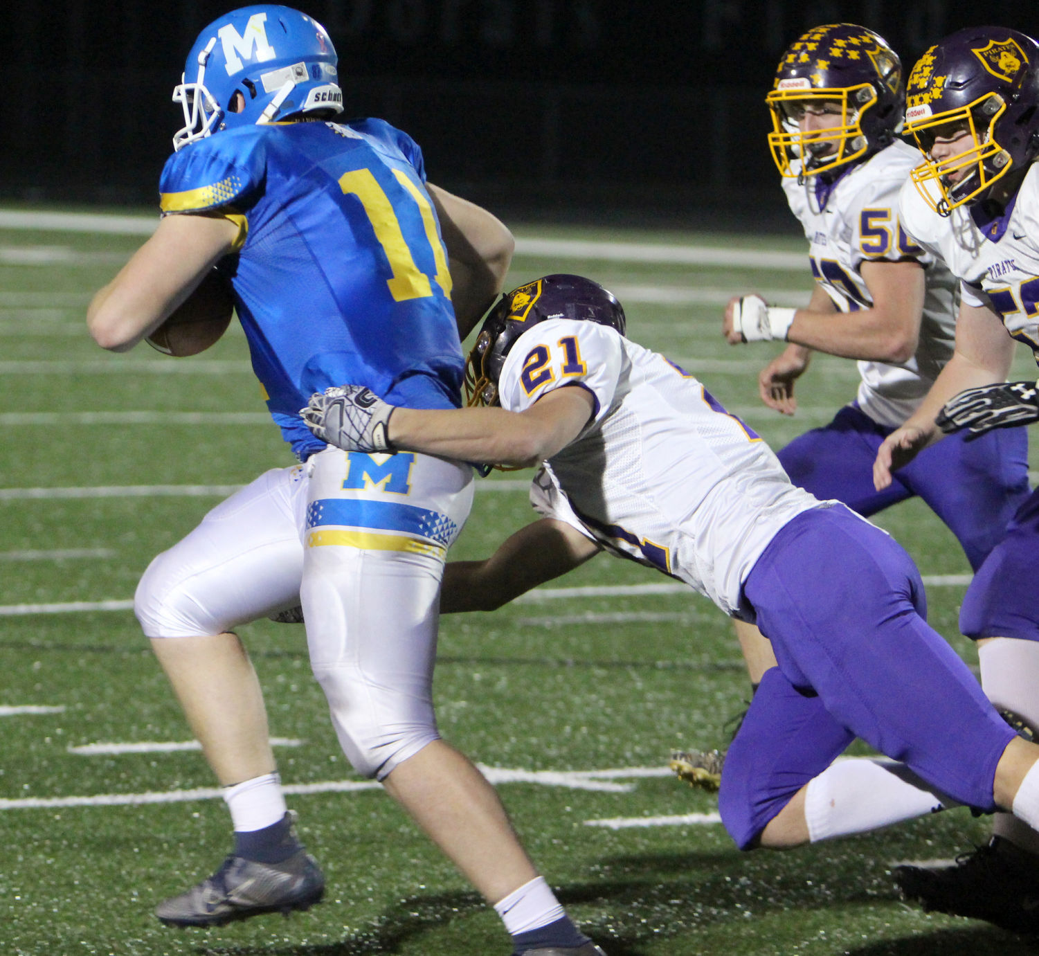 Gilman at McDonell football 11-5-20